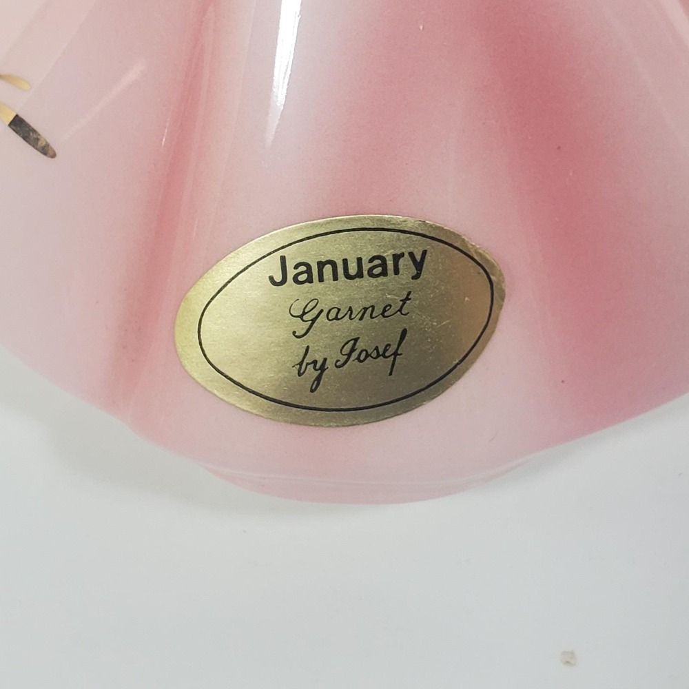 Vintage Josef Originals January Garnet (Faux) Girl Figure Doll of The Month 4" - Picture 5 of 11